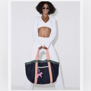 VICTORIA’S SECRET PINK LARGE WEEKENDER TRAVEL TOTE BAG- NWT
